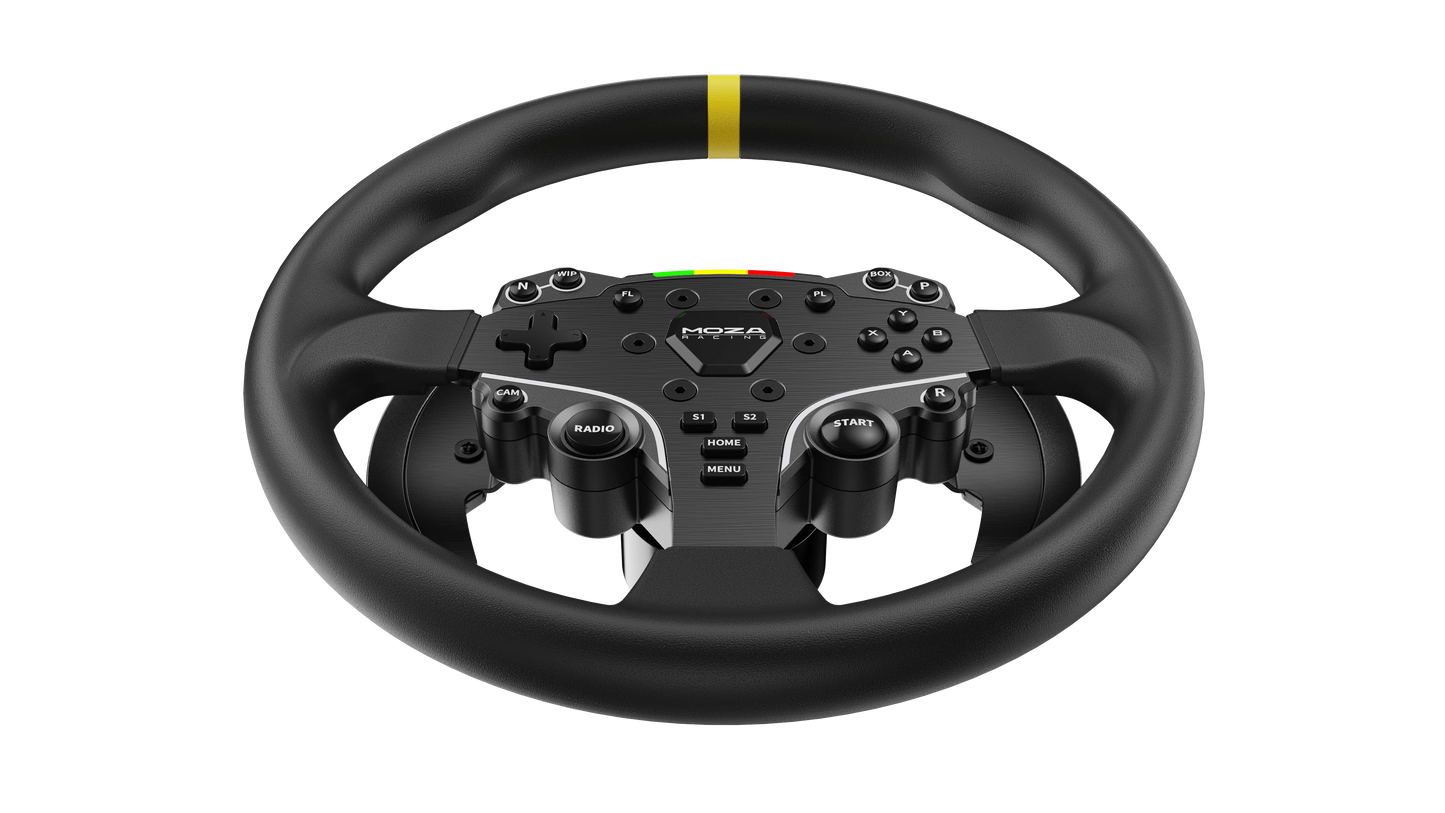 MOZA ES Volant Rond 12 pouces Mod