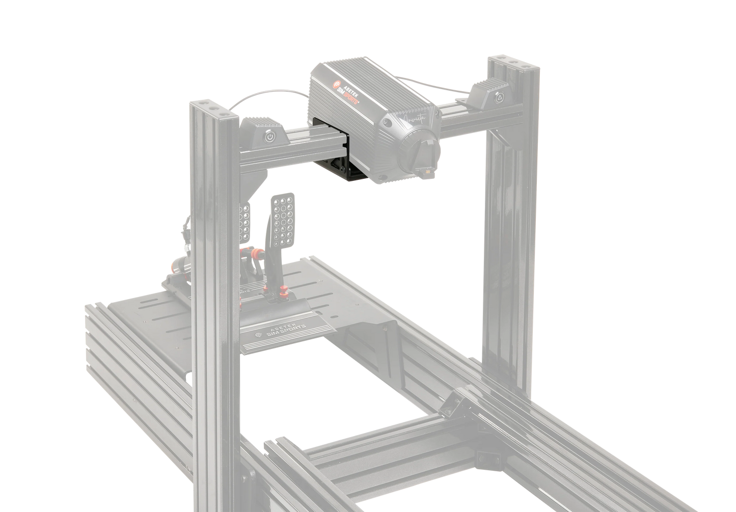 Montage de la base de volant avec inclinaison Asetek SimSports