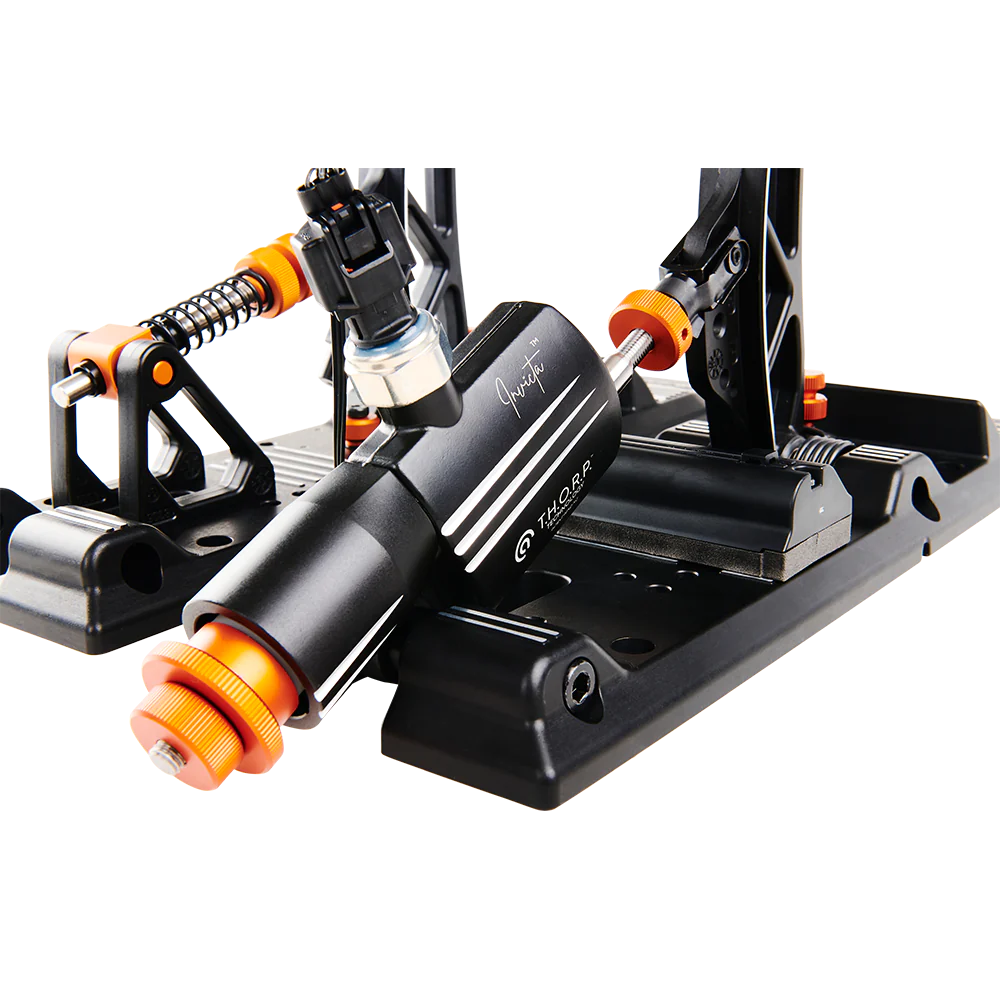 Asetek SimSports S Series Invicta Pédales de Simulation de Course - Frein & Accélérateur (Set Séparé)