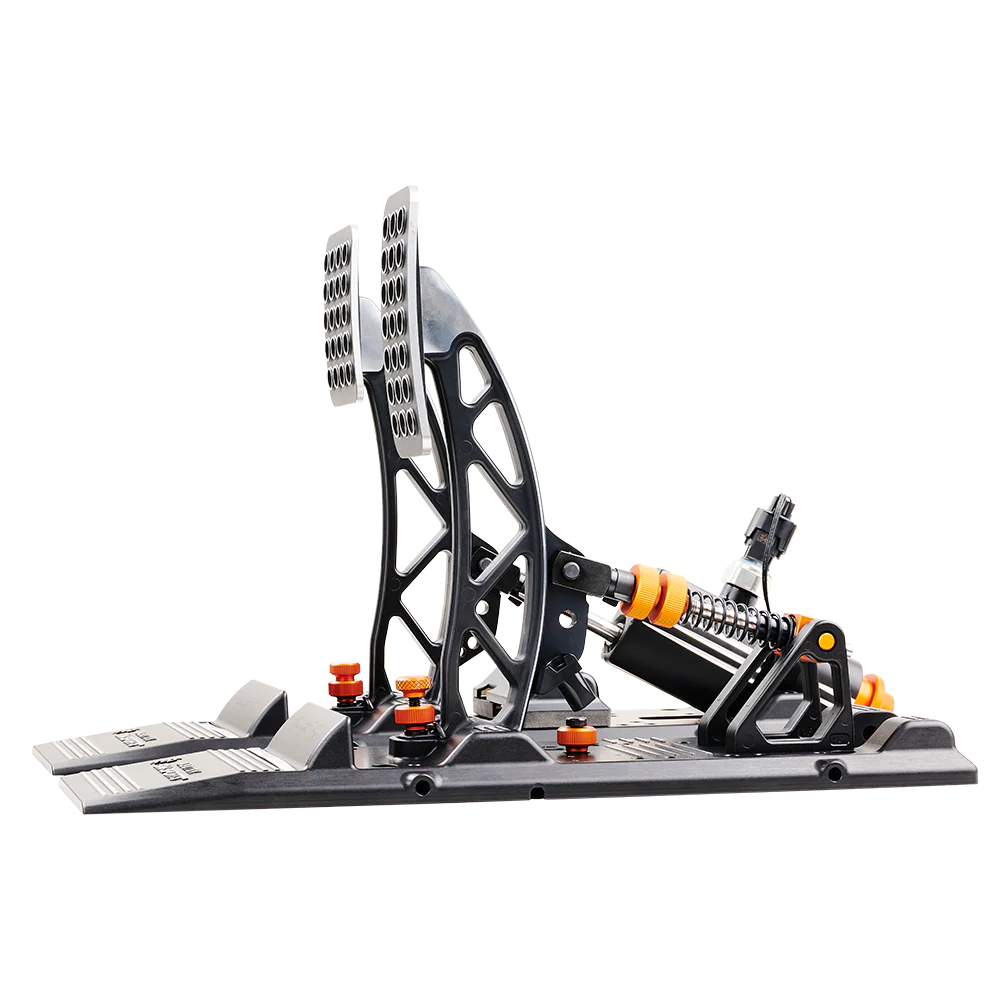Asetek SimSports S Series Invicta Pédales de Simulation de Course - Frein & Accélérateur (Set Séparé)