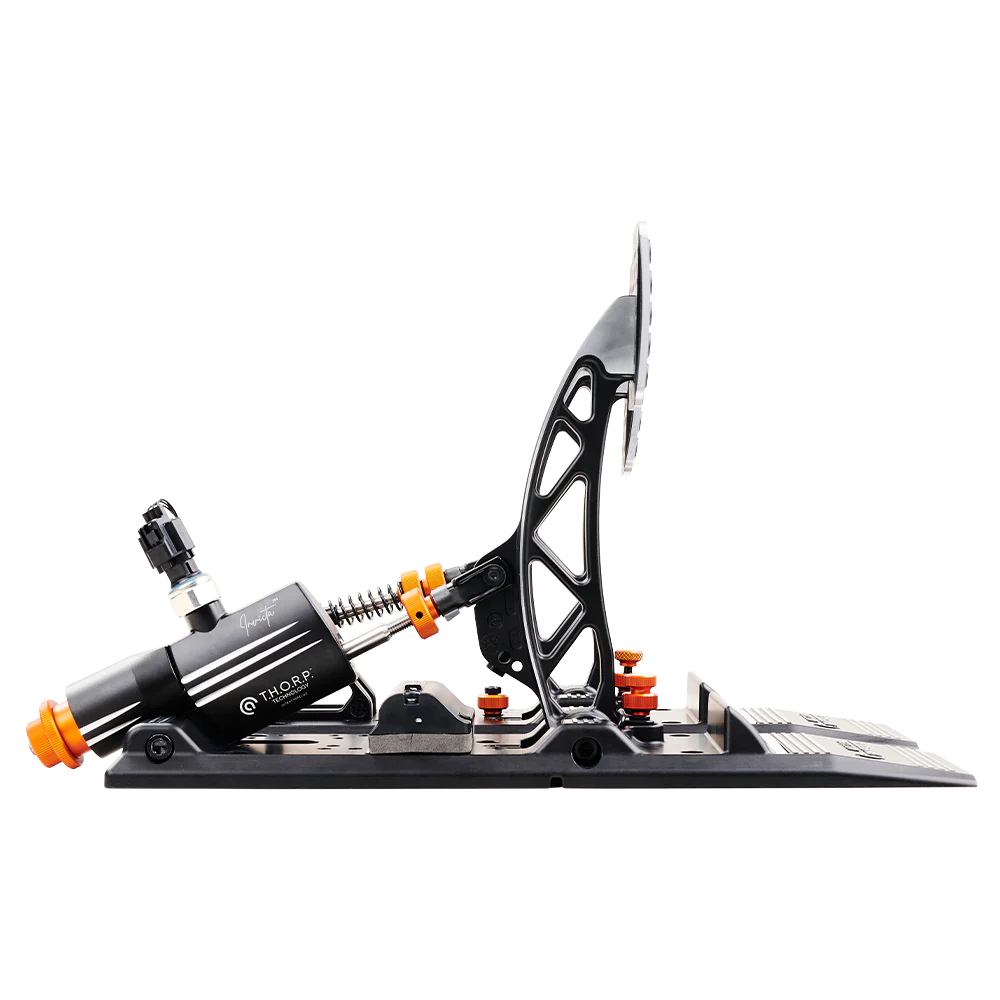 Asetek SimSports S Series Invicta Pédales de Simulation de Course - Frein & Accélérateur (Set Séparé)