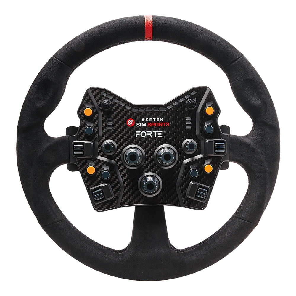 Asetek SimSports Volant Comfort + Rond