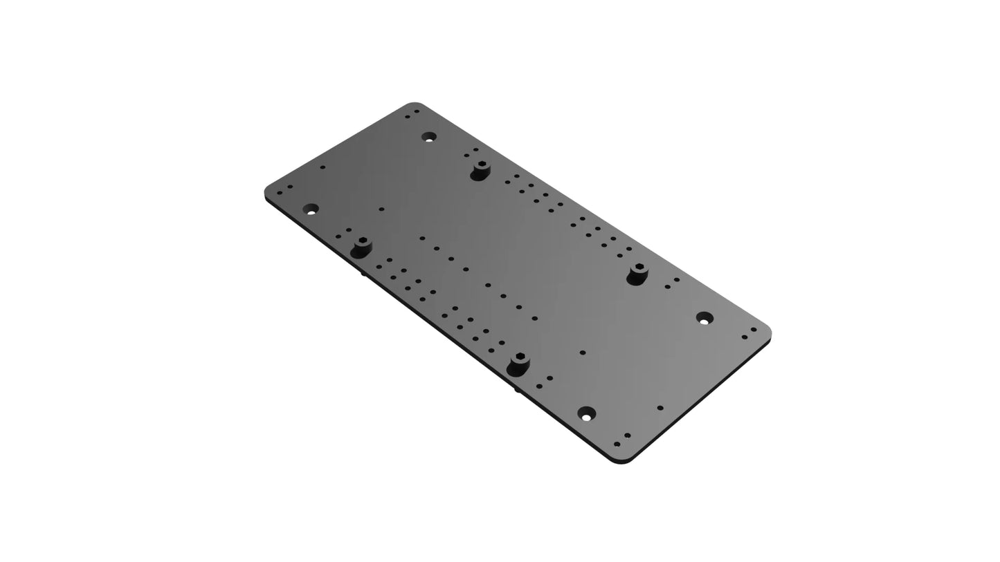 Plaque Intégrée de Pédalier pour Châssis