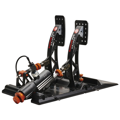 Asetek SimSports Invicta Pédales de Sim Racing - Frein & Accélérateur