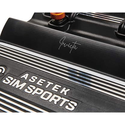 Asetek SimSports Invicta Pédales de Sim Racing - Frein & Accélérateur