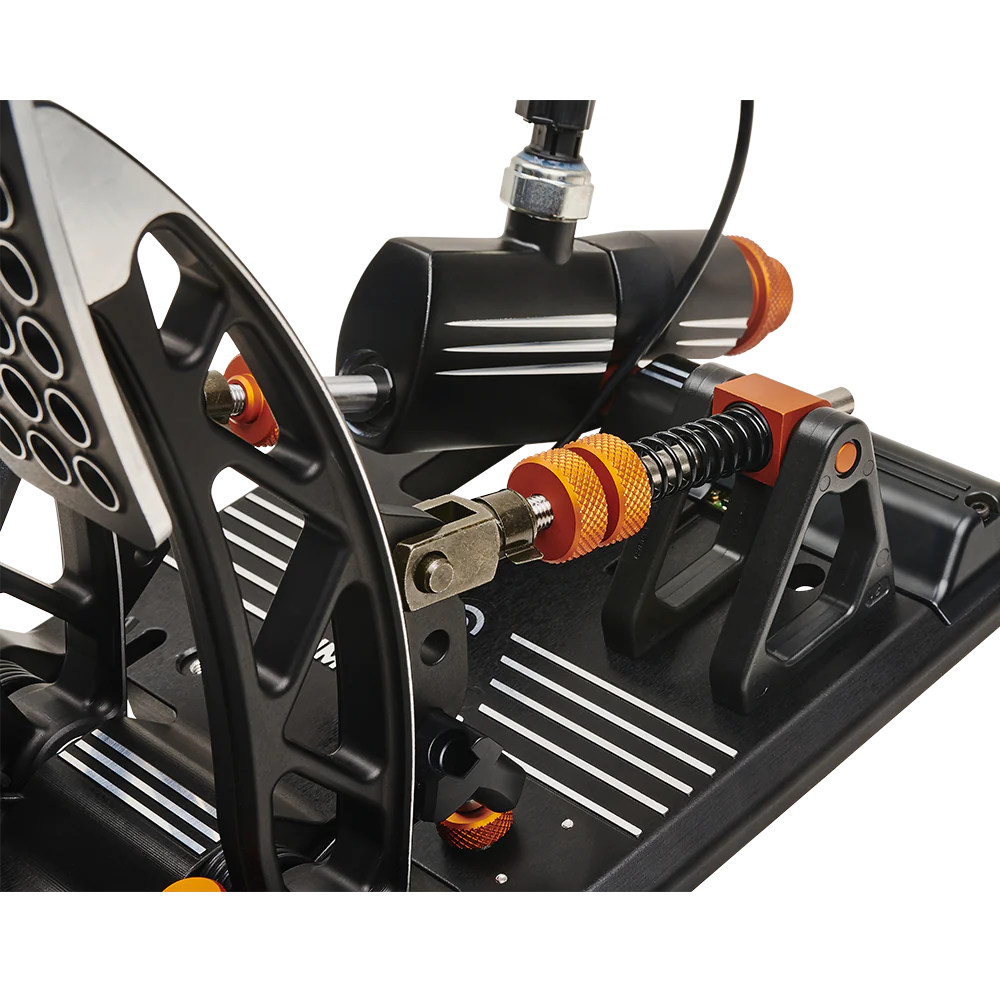 Asetek SimSports Invicta Pédales de Sim Racing - Frein & Accélérateur