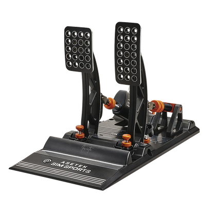 Asetek SimSports Invicta Pédales de Sim Racing - Frein & Accélérateur