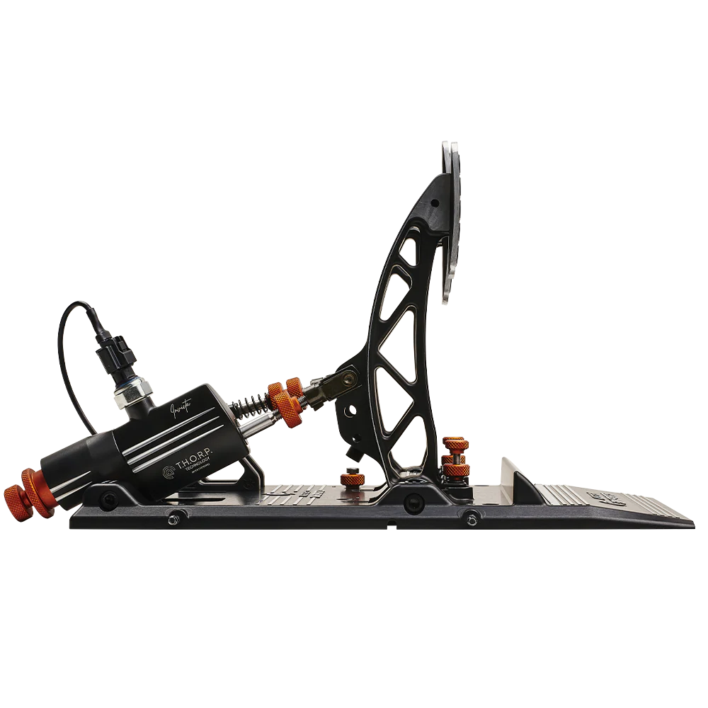 Asetek SimSports Invicta Pédales de Sim Racing - Frein & Accélérateur