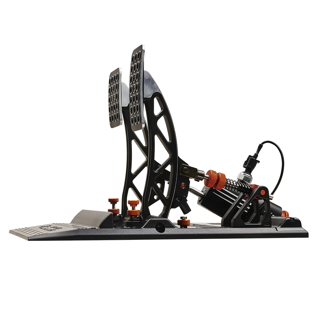 Asetek SimSports Invicta Pédales de Sim Racing - Frein & Accélérateur