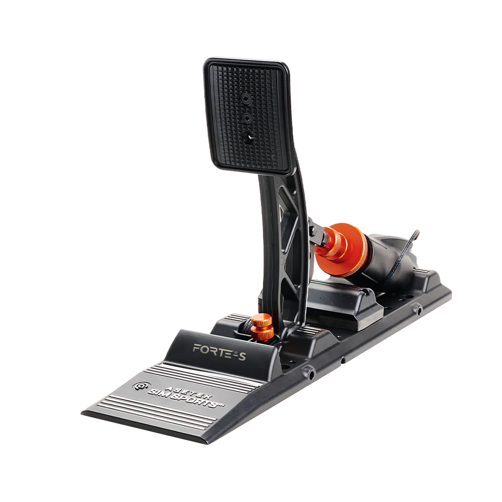 Asetek SimSports S Series Forte Sim Racing Pedals - Frein & Accélérateur (Set Séparé)
