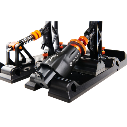 Asetek SimSports S Series Forte Sim Racing Pedals - Frein & Accélérateur (Set Séparé)