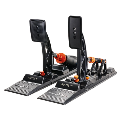 Asetek SimSports S Series Forte Sim Racing Pedals - Frein & Accélérateur (Set Séparé)