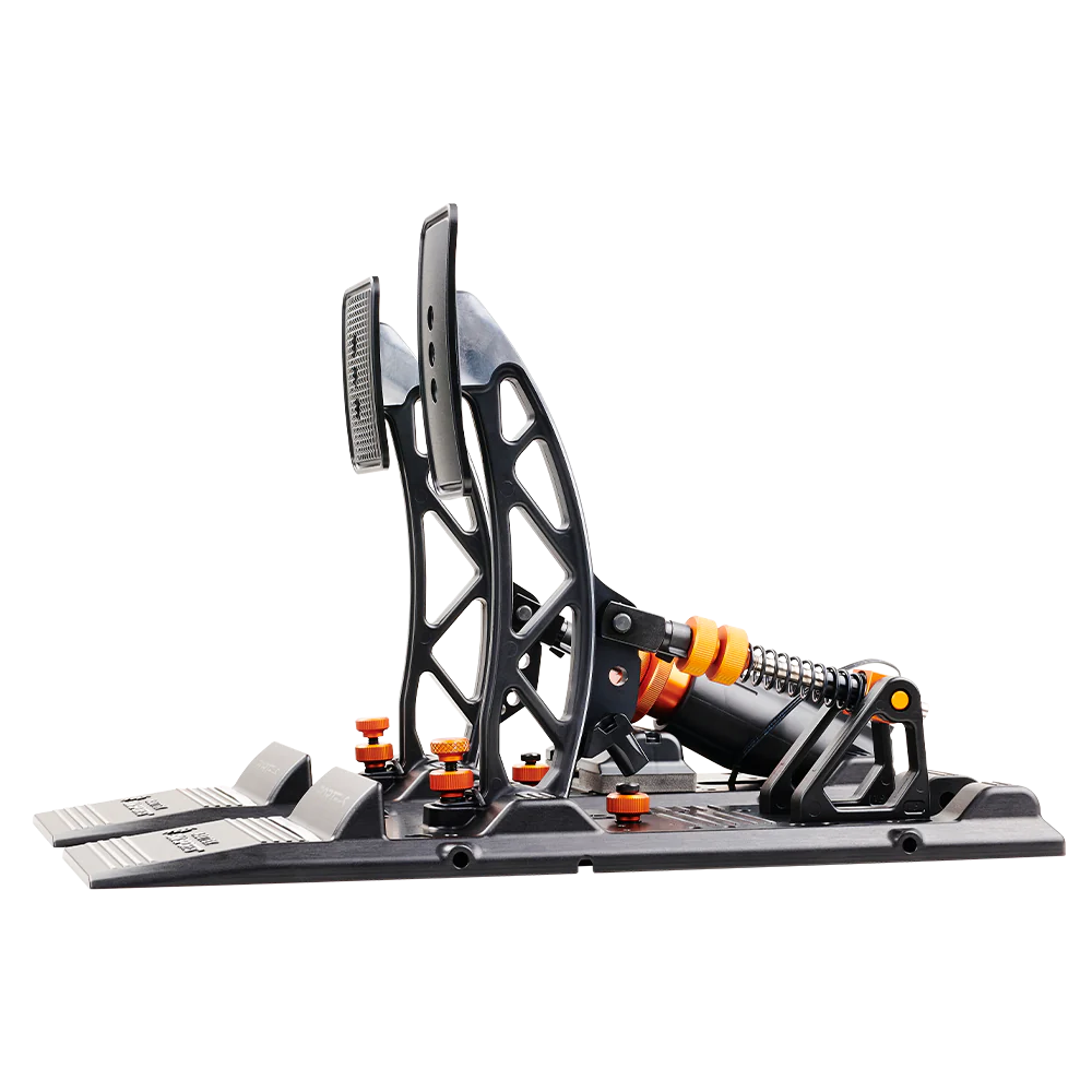 Asetek SimSports S Series Forte Sim Racing Pedals - Frein & Accélérateur (Set Séparé)