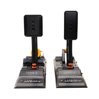 Asetek SimSports S Series Forte Sim Racing Pedals - Frein & Accélérateur (Set Séparé)