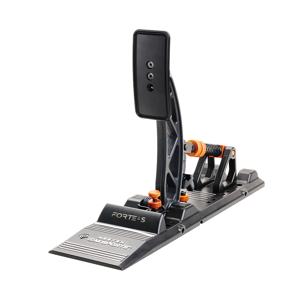 Asetek SimSports S Series Forte Sim Racing Pedals - Frein & Accélérateur (Set Séparé)