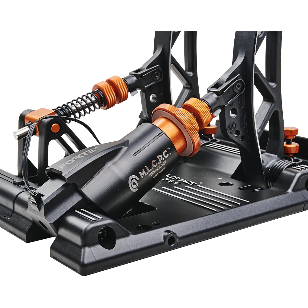 Asetek SimSports Forte Pédales de Simulation de Course - Frein & Accélérateur