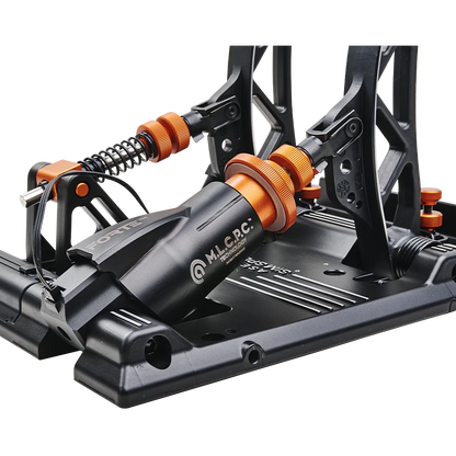 Asetek SimSports Forte Pédales de Simulation de Course - Frein & Accélérateur