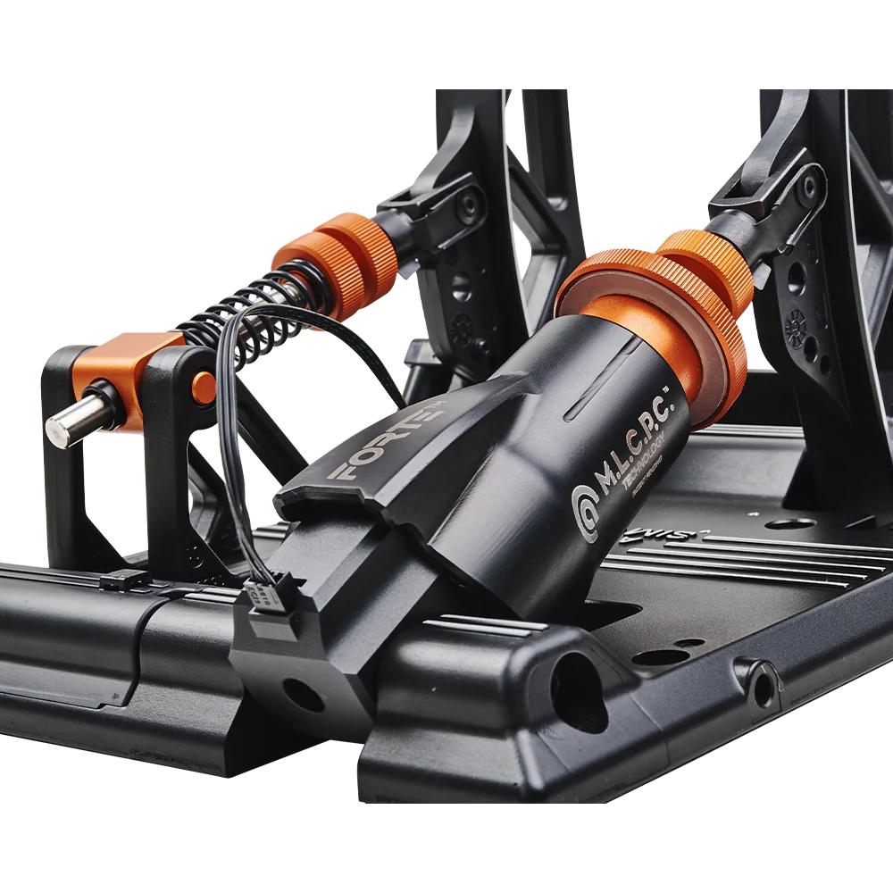 Asetek SimSports Forte Pédales de Simulation de Course - Frein & Accélérateur