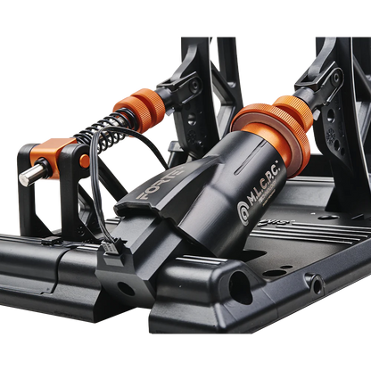 Asetek SimSports Forte Pédales de Simulation de Course - Frein & Accélérateur
