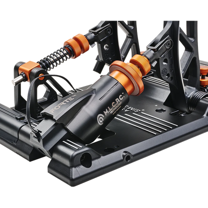 Asetek SimSports Forte Pédales de Simulation de Course - Frein & Accélérateur