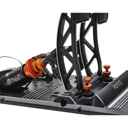 Asetek SimSports Forte Pédales de Simulation de Course - Frein & Accélérateur