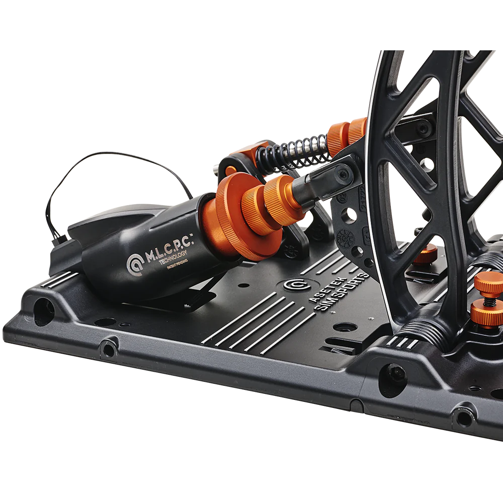 Asetek SimSports Forte Pédales de Simulation de Course - Frein & Accélérateur