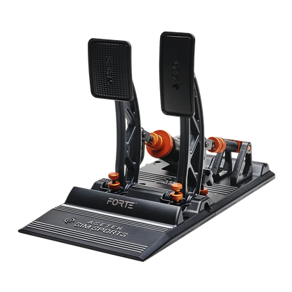 Asetek SimSports Forte Pédales de Simulation de Course - Frein & Accélérateur