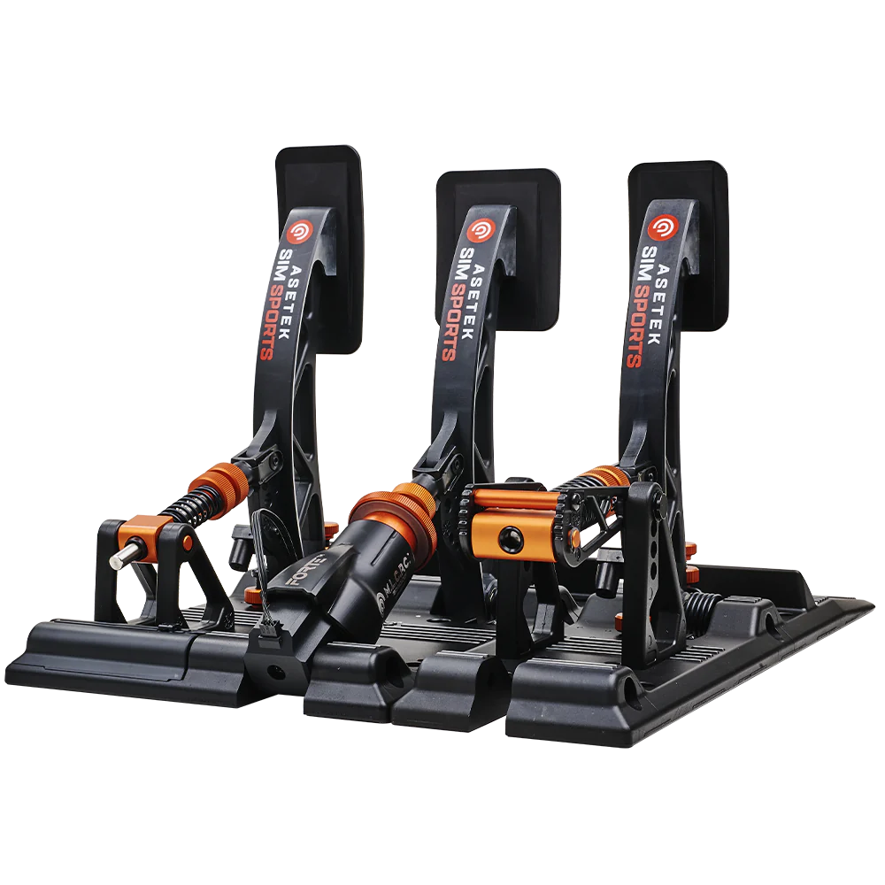 Asetek SimSports Forte Pédales de Simulation de Course - Frein & Accélérateur
