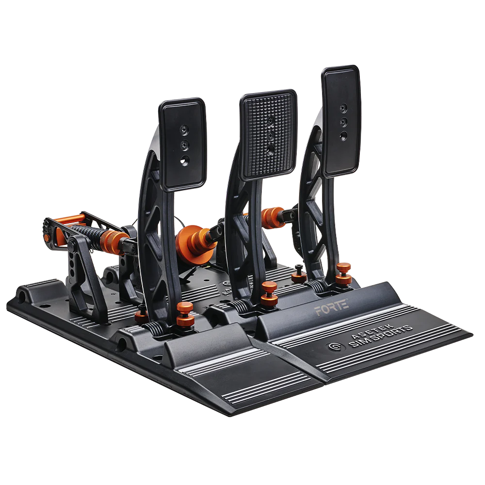 Asetek SimSports Forte Pédales de Simulation de Course - Frein & Accélérateur