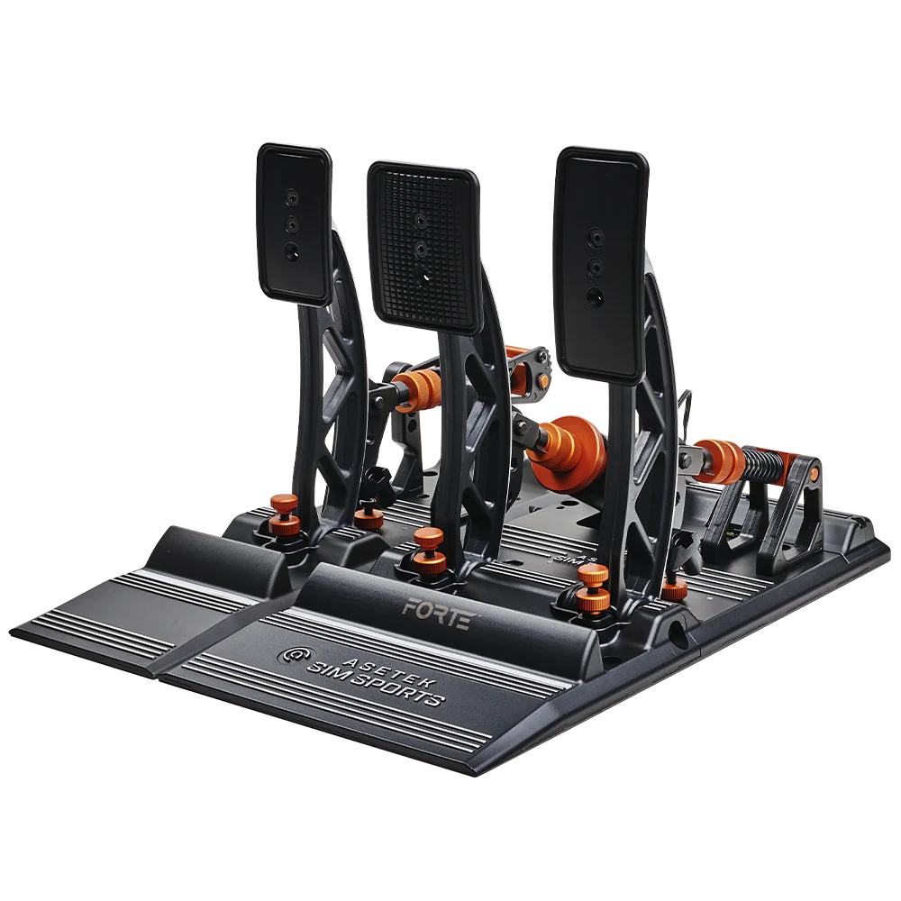 Asetek SimSports Forte Pédales de Simulation de Course - Frein & Accélérateur