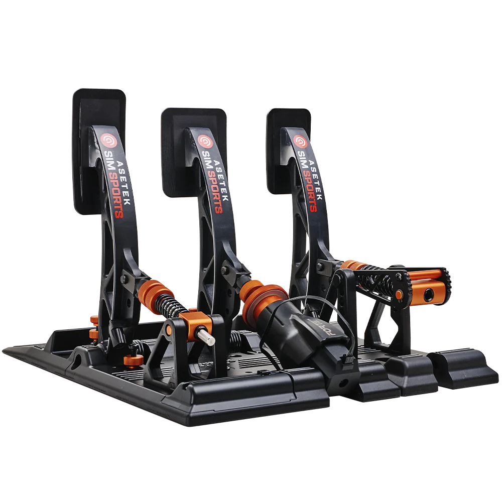 Asetek SimSports Forte Pédales de Simulation de Course - Frein & Accélérateur